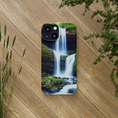 Waterfall 2 Biodegradable Phone Case