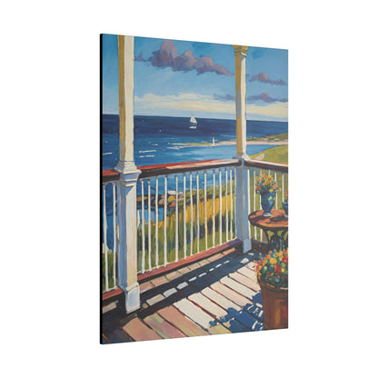 Canvas Wall Art - Ocean View by the Porch 3