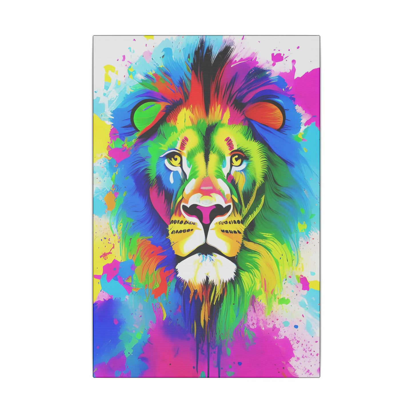 Canvas Wall Art - Lion Portrait