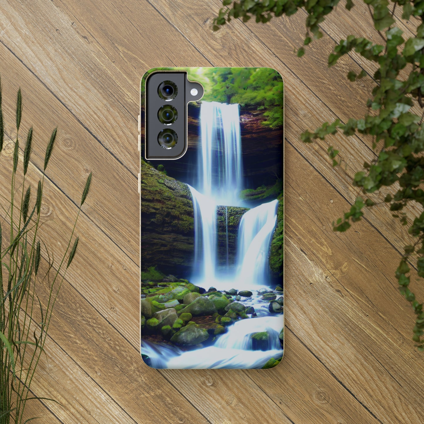 Waterfall 2 Biodegradable Phone Case