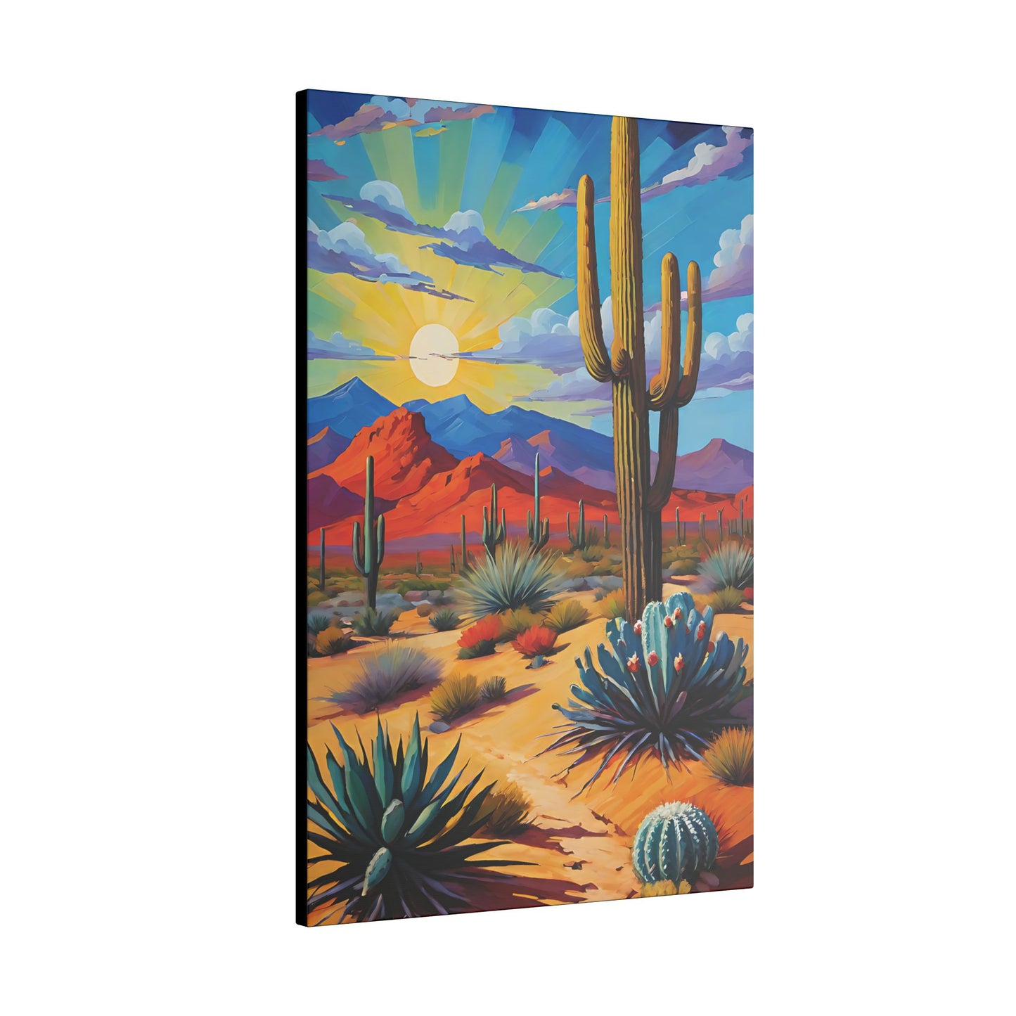 Canvas Wall Art - Desert Landscape