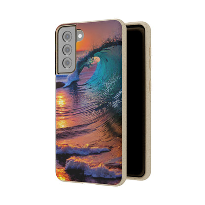 Ocean Waves 3 Biodegradable Phone Case