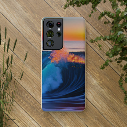 Ocean Waves 2 Biodegradable Phone Case