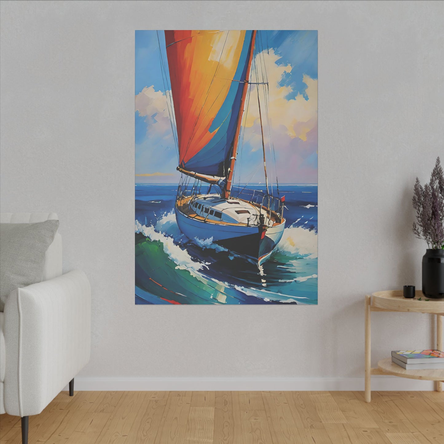 Canvas Wall Art - Sailboat