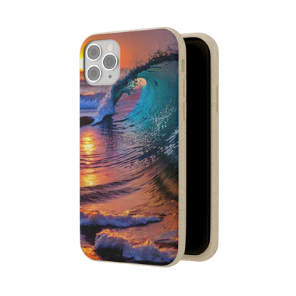 Ocean Waves 3 Biodegradable Phone Case