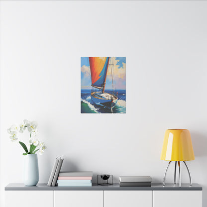 Canvas Wall Art - Sailboat