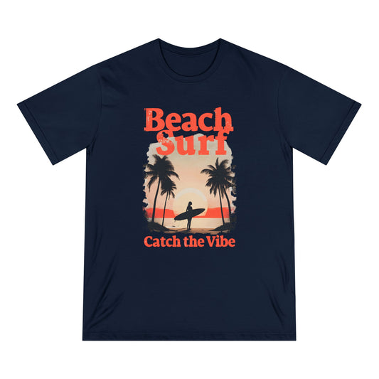 Organic T-shirt - Beach Surf Vibe