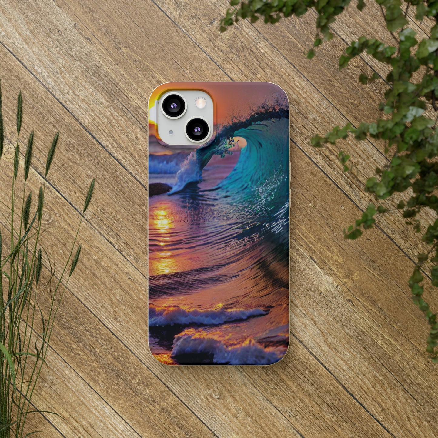 Ocean Waves 3 Biodegradable Phone Case