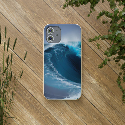 Ocean Wave Biodegradable Phone Case