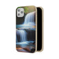 Waterfall View Biodegradable Phone Case