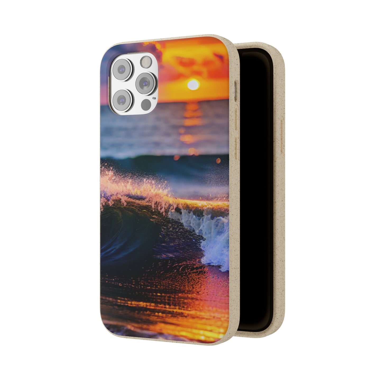 Ocean Waves 4 Biodegradable Phone Case