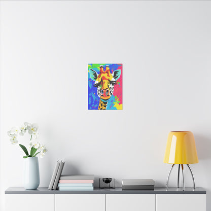 Canvas Wall Art - Giraffe