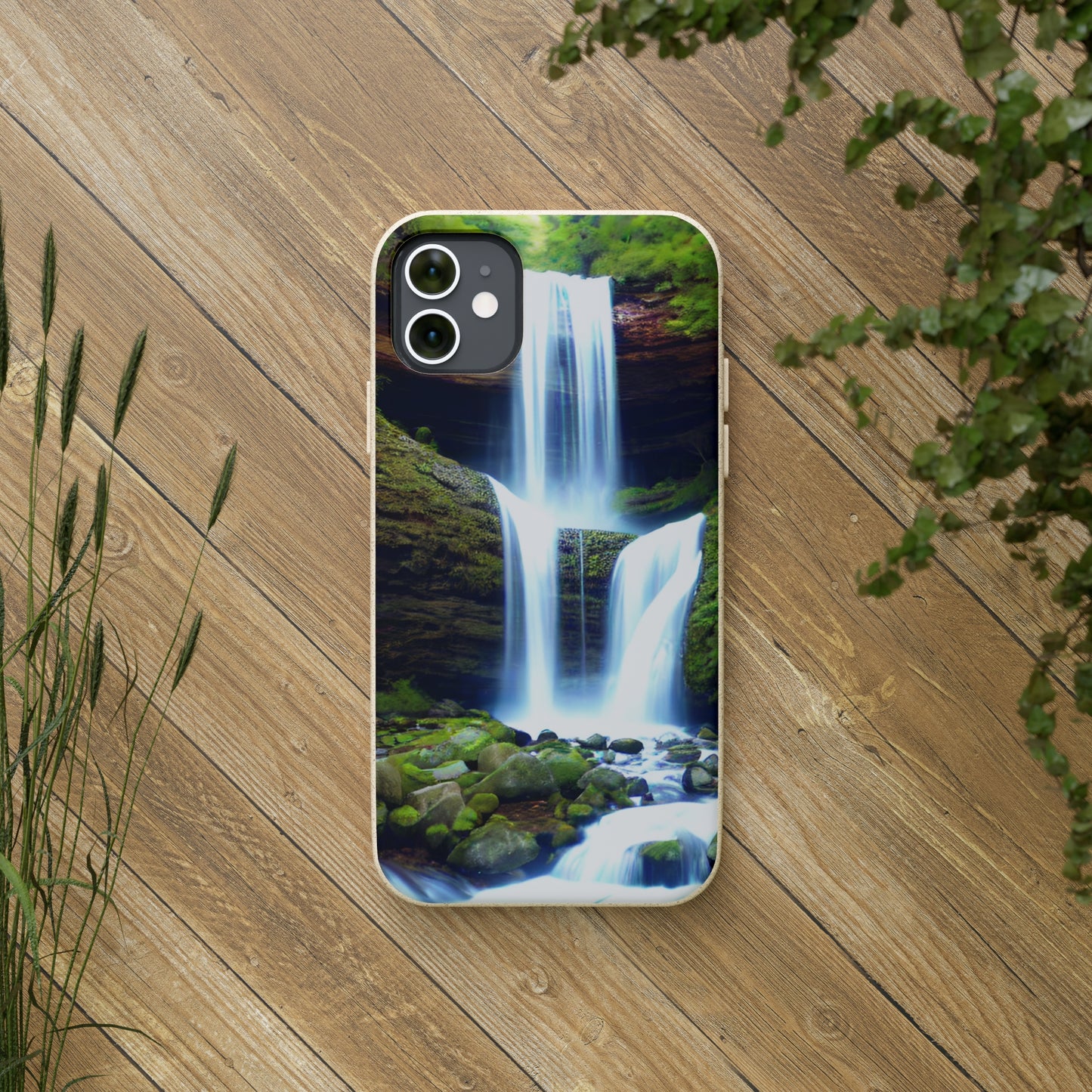 Waterfall 2 Biodegradable Phone Case