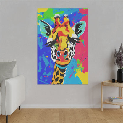 Canvas Wall Art - Giraffe