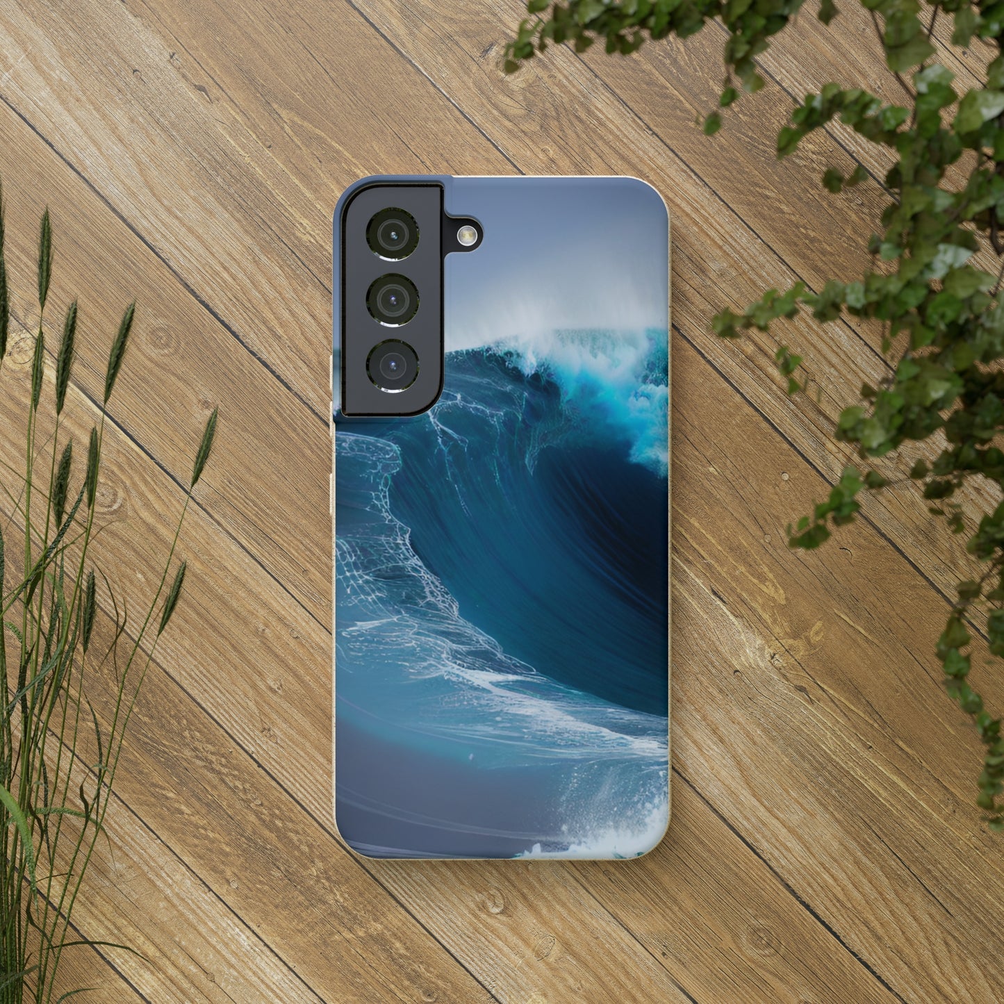 Ocean Wave Biodegradable Phone Case