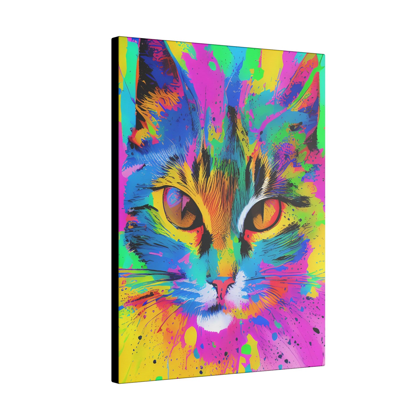 Canvas Wall Art - Cat Portrait