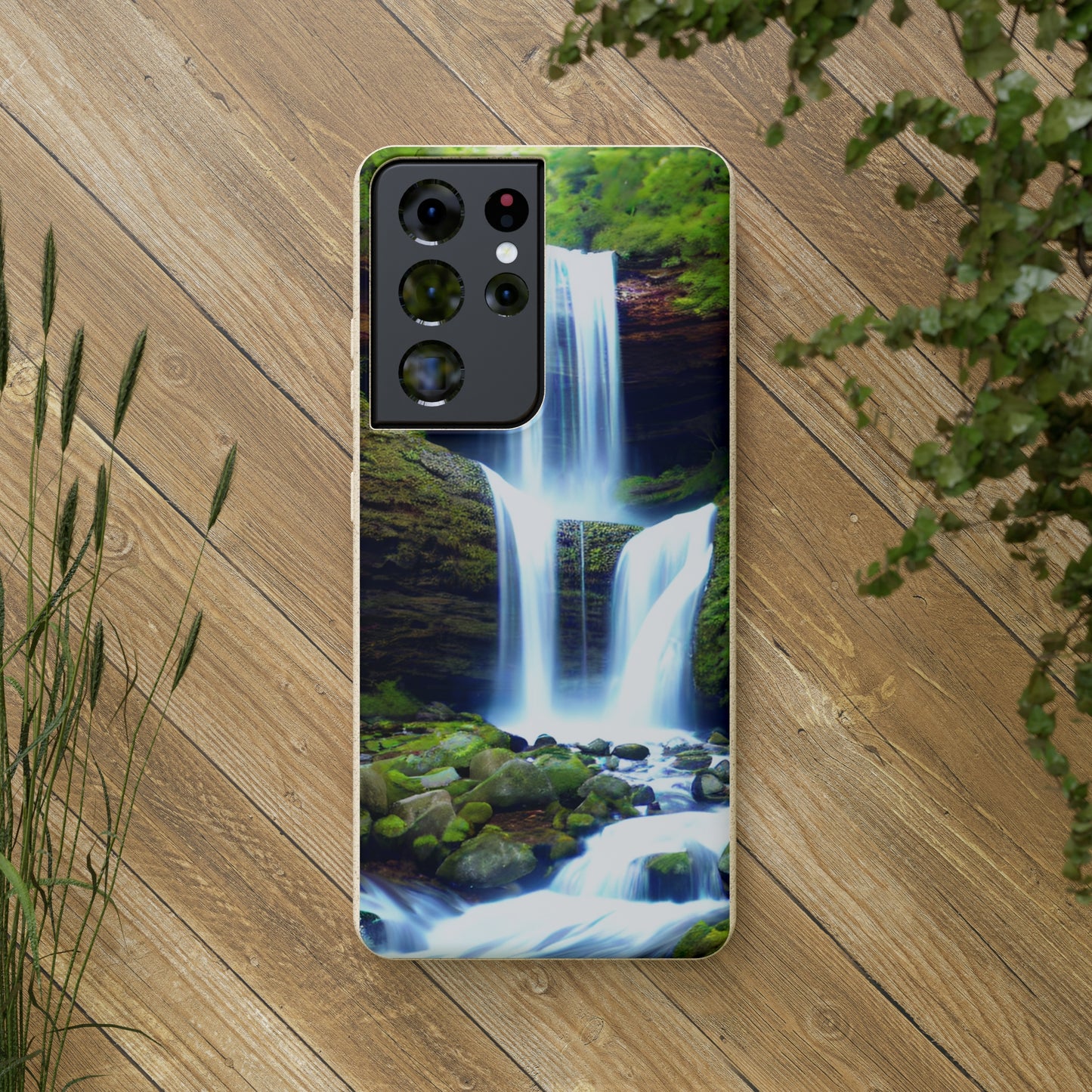 Waterfall 2 Biodegradable Phone Case