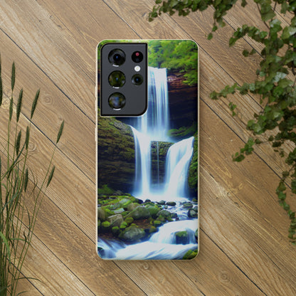 Waterfall 2 Biodegradable Phone Case