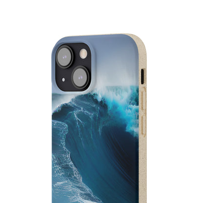 Ocean Wave Biodegradable Phone Case