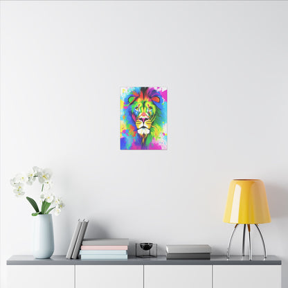 Canvas Wall Art - Lion Portrait