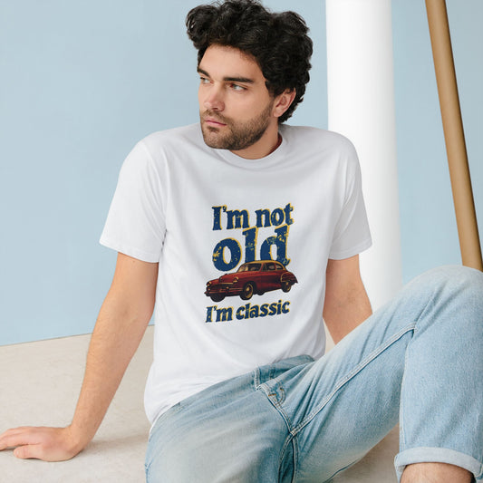 Classic Organic T-Shirt - I'm Not Old Design