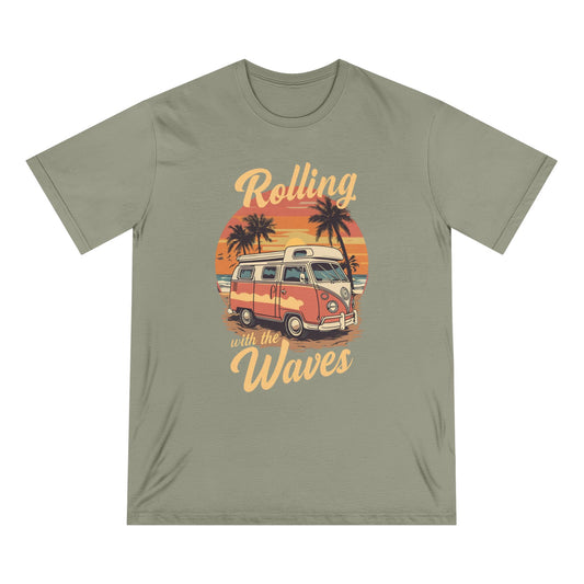 Classic Organic T-shirt - Rolling with the Waves