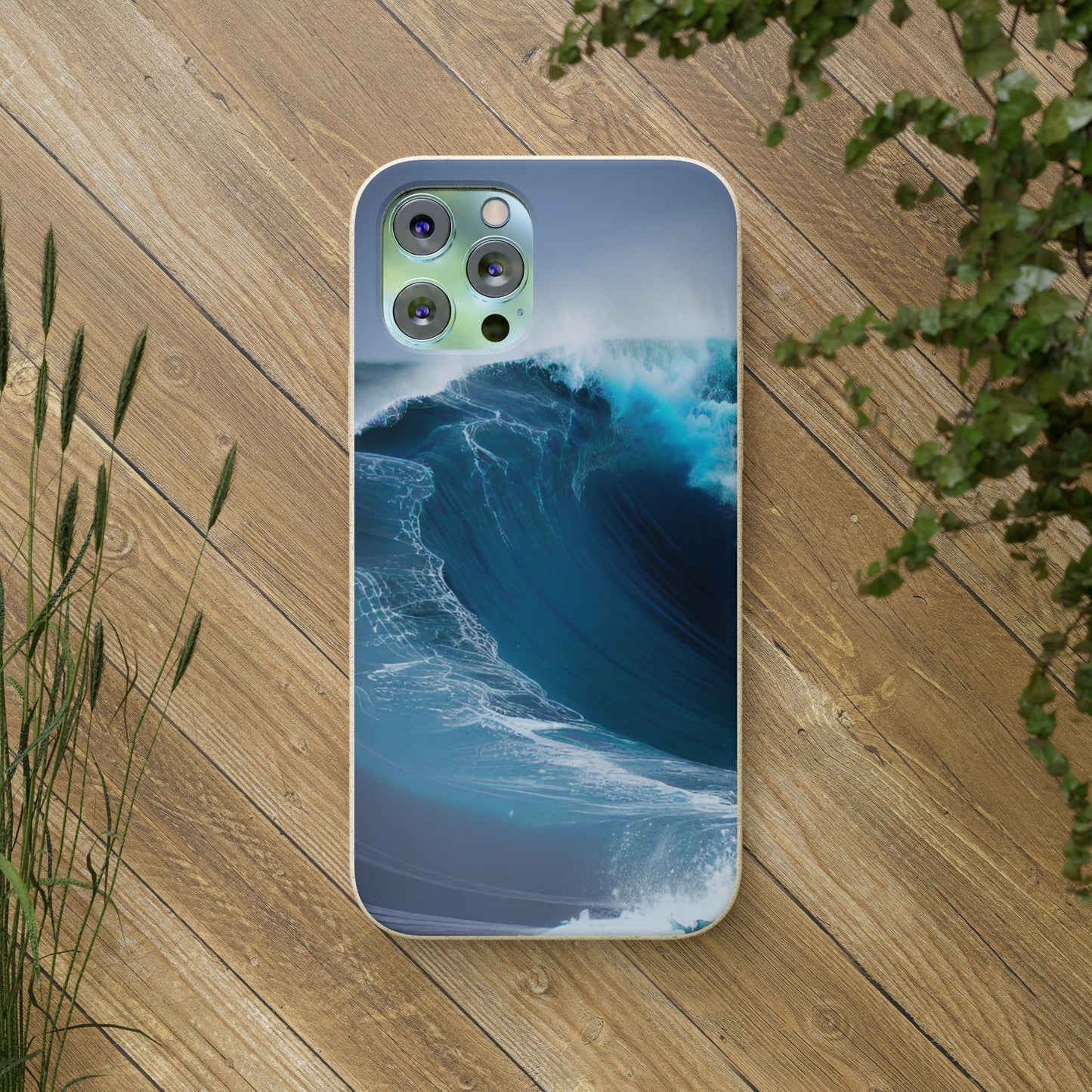 Ocean Wave Biodegradable Phone Case