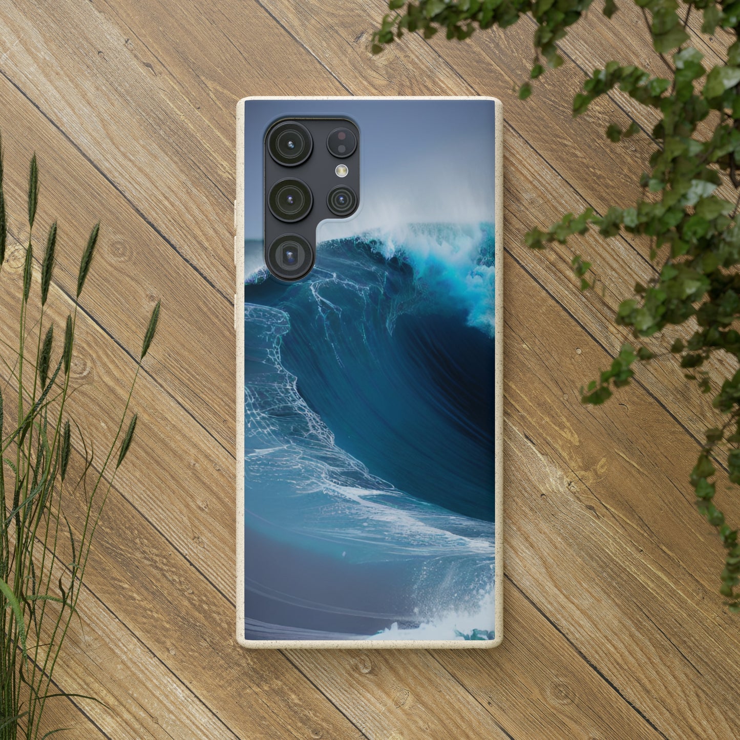 Ocean Wave Biodegradable Phone Case