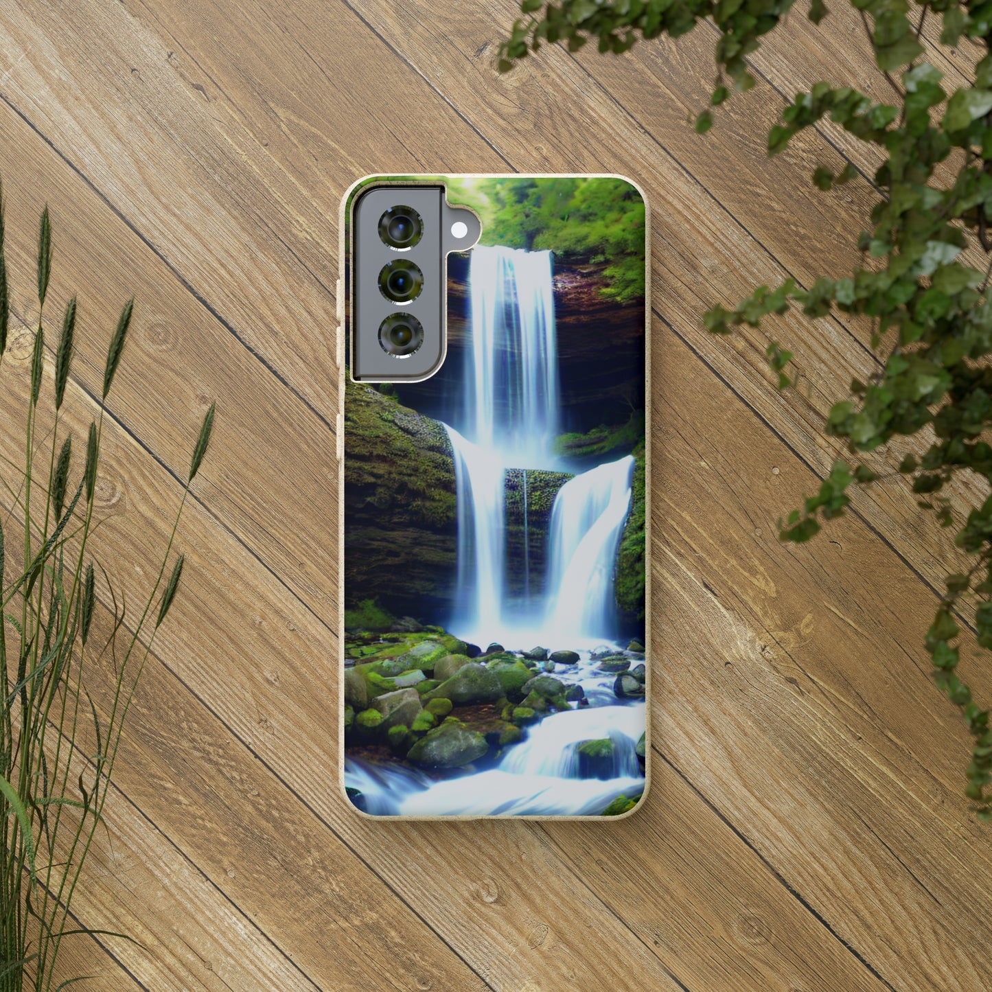 Waterfall 2 Biodegradable Phone Case