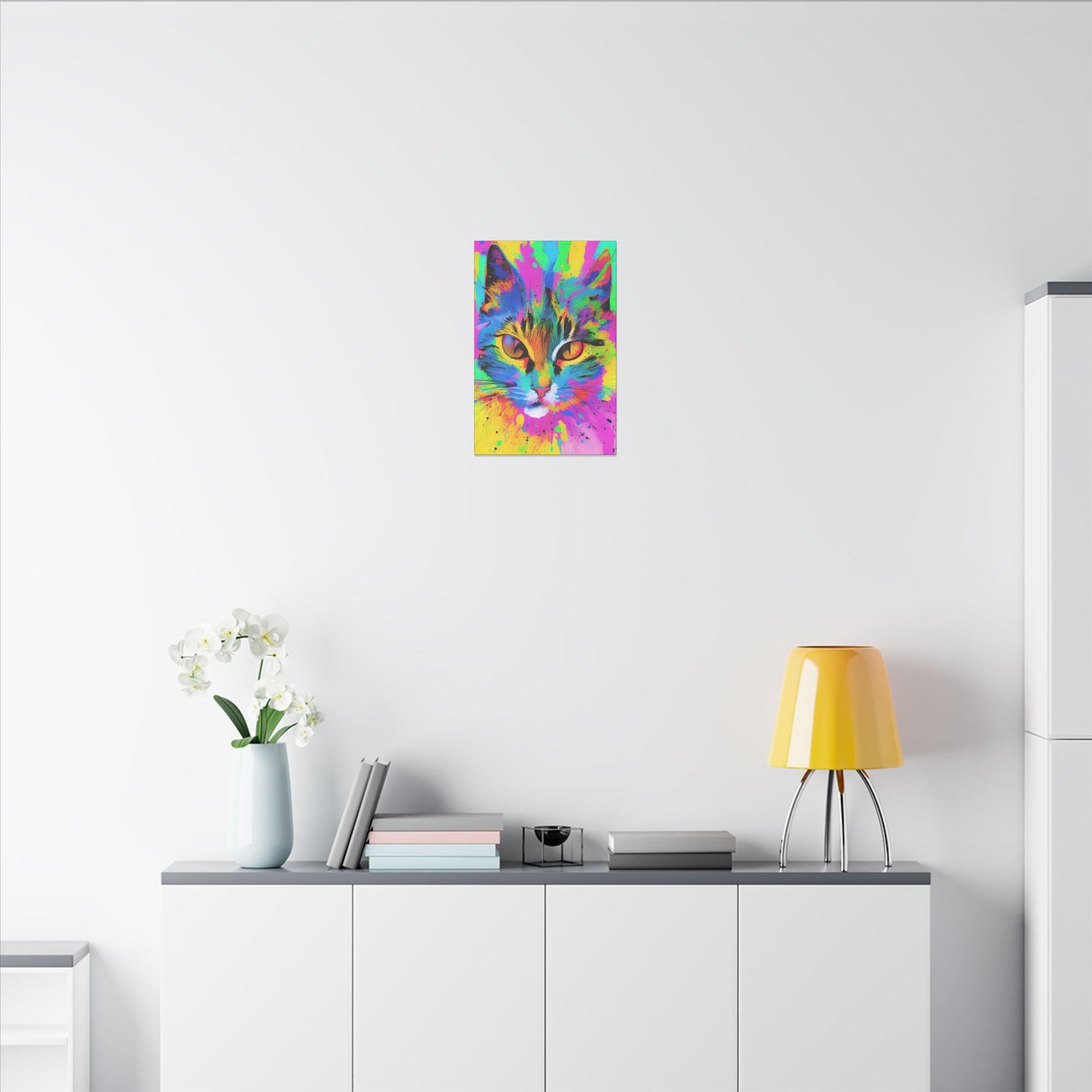 Canvas Wall Art - Cat Portrait