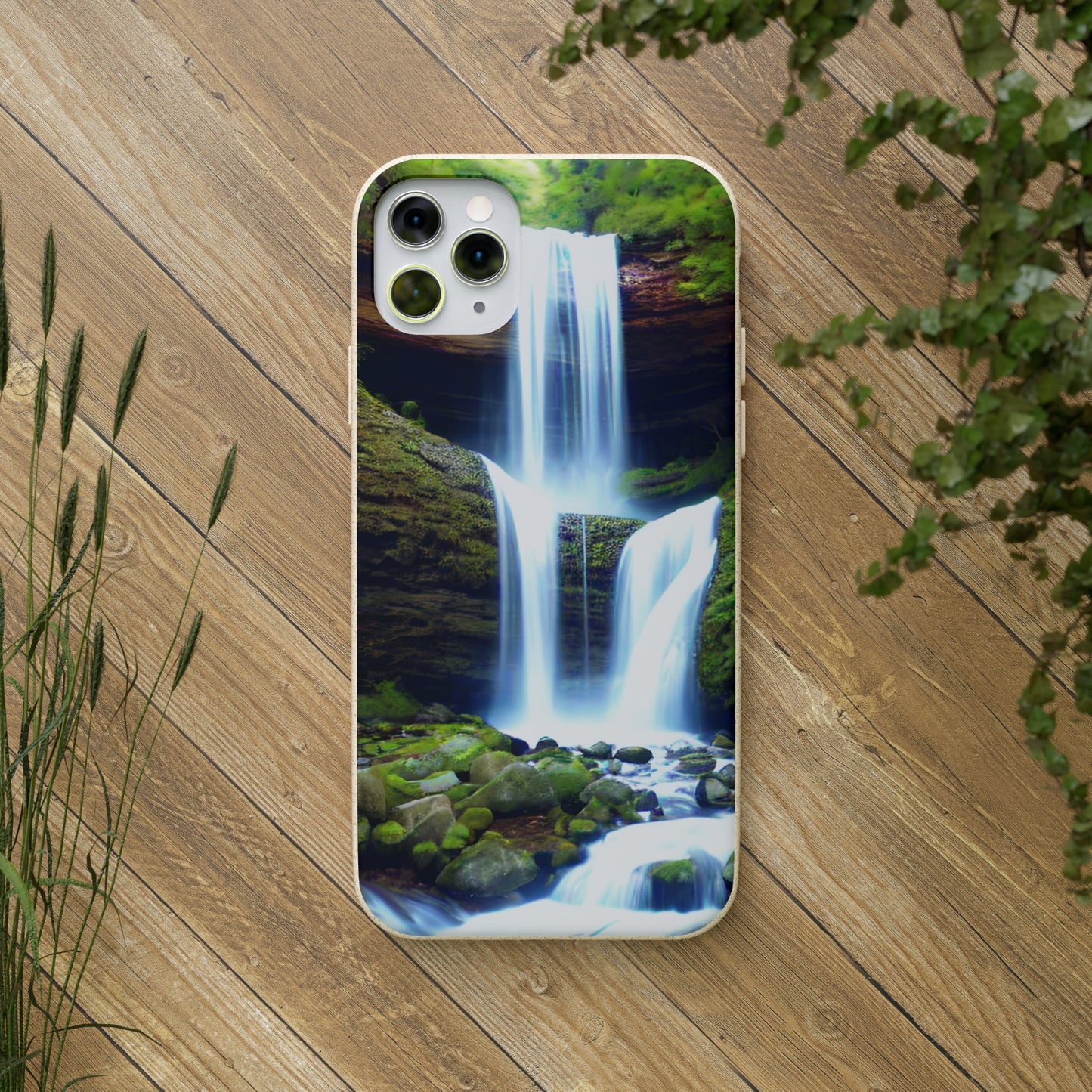 Waterfall 2 Biodegradable Phone Case