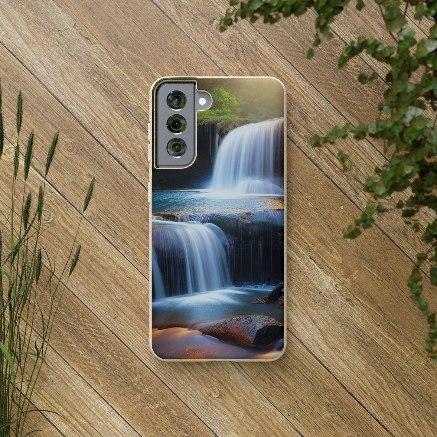 Waterfall View Biodegradable Phone Case