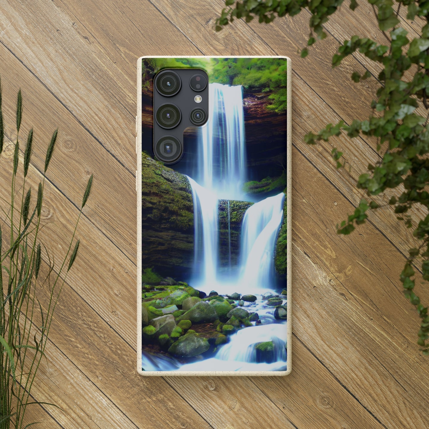 Waterfall 2 Biodegradable Phone Case