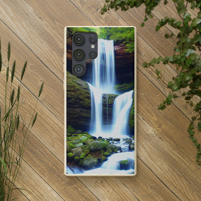 Waterfall 2 Biodegradable Phone Case