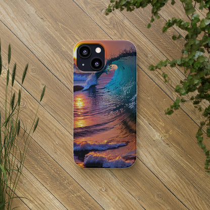 Ocean Waves 3 Biodegradable Phone Case