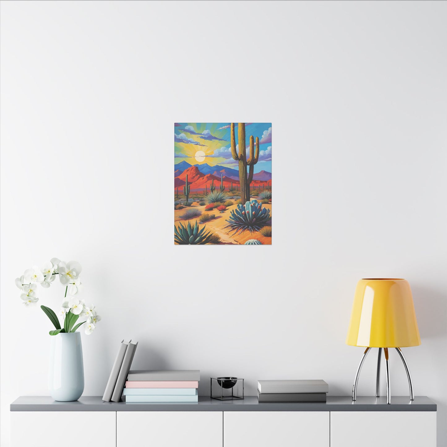 Canvas Wall Art - Desert Landscape