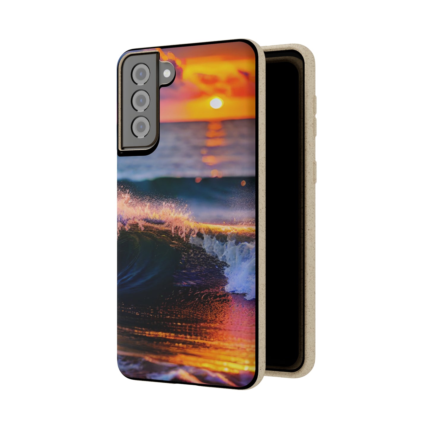 Ocean Waves 4 Biodegradable Phone Case