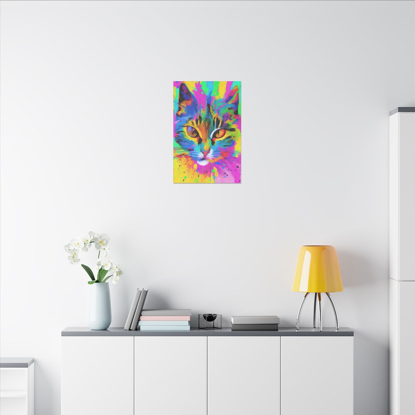 Canvas Wall Art - Cat Portrait