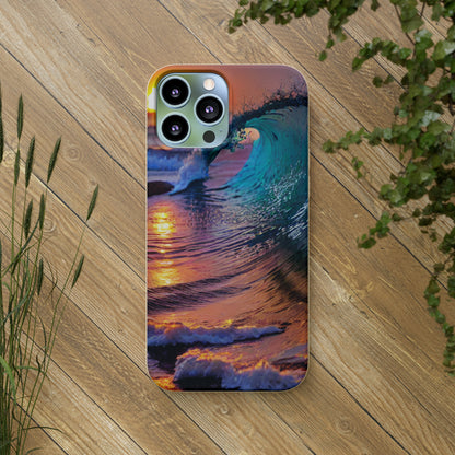 Ocean Waves 3 Biodegradable Phone Case