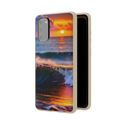 Ocean Waves 4 Biodegradable Phone Case