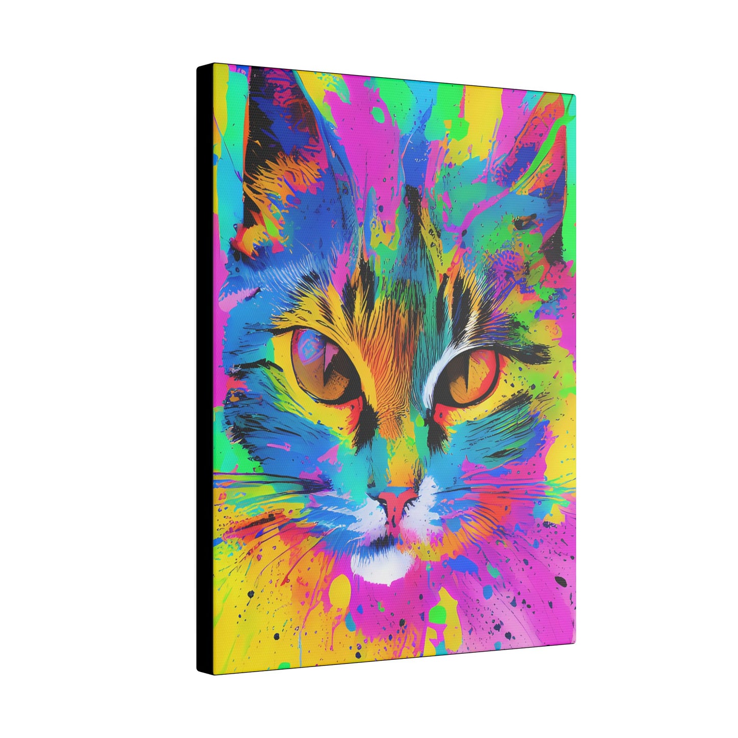 Canvas Wall Art - Cat Portrait