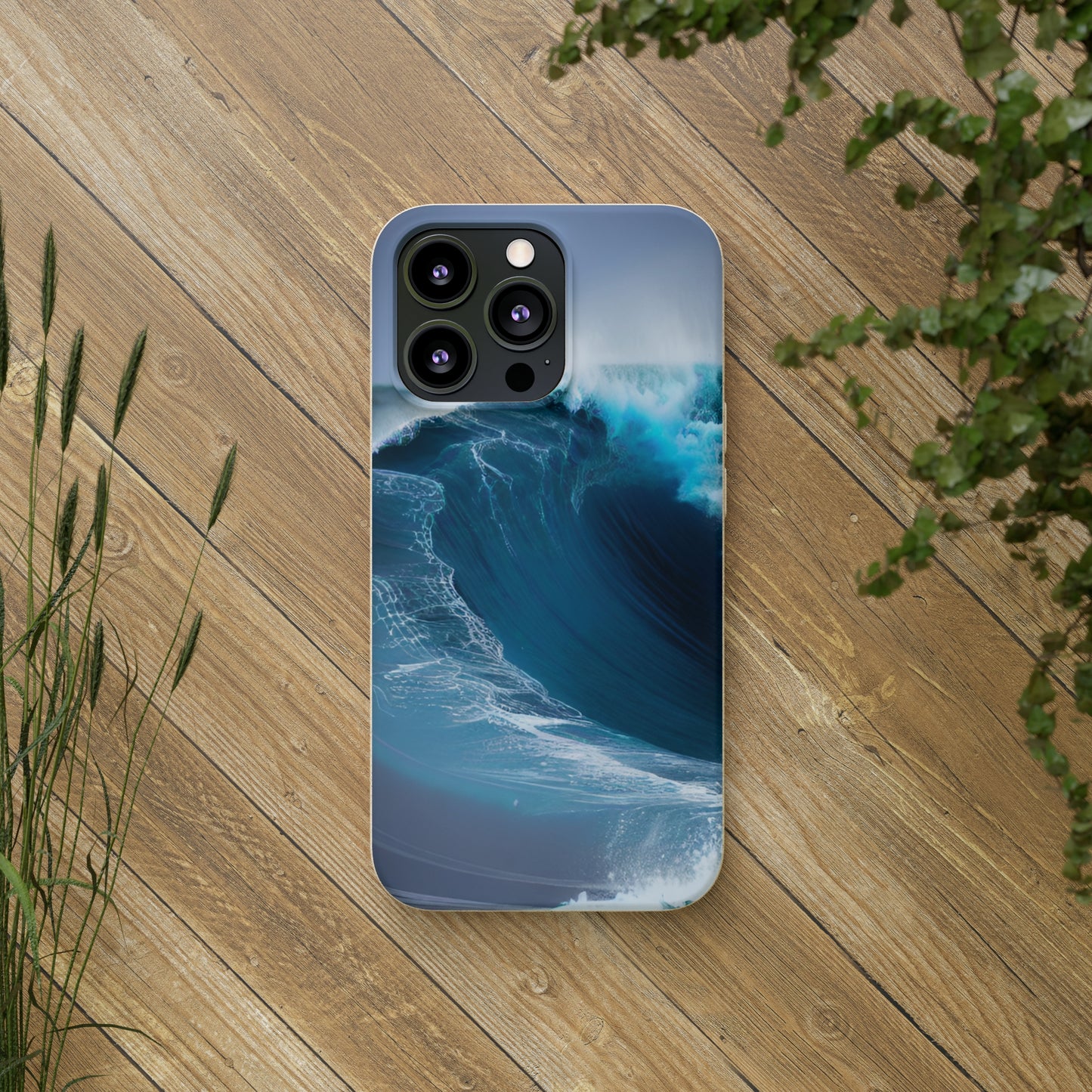 Ocean Wave Biodegradable Phone Case