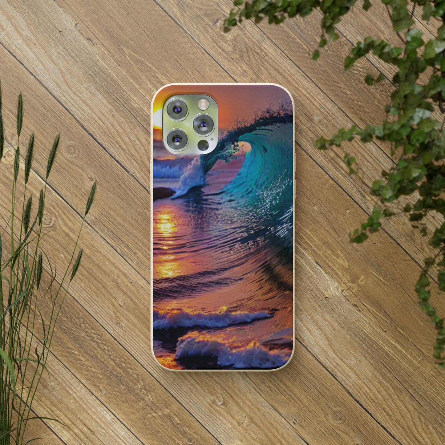 Ocean Waves 3 Biodegradable Phone Case