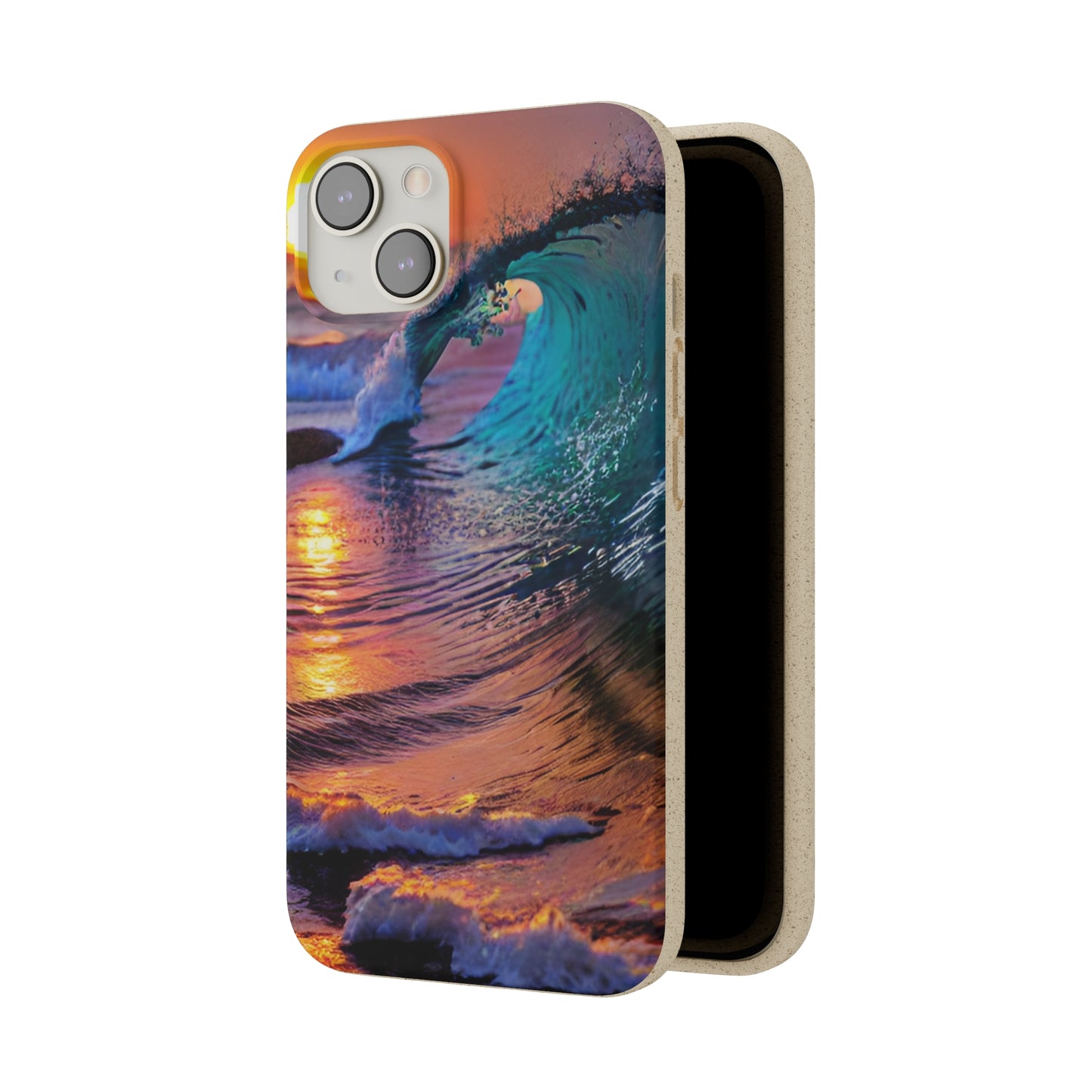 Ocean Waves 3 Biodegradable Phone Case