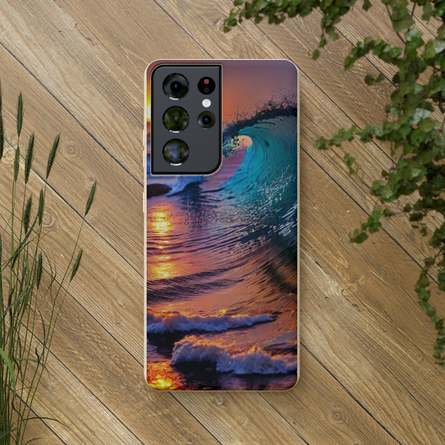 Ocean Waves 3 Biodegradable Phone Case