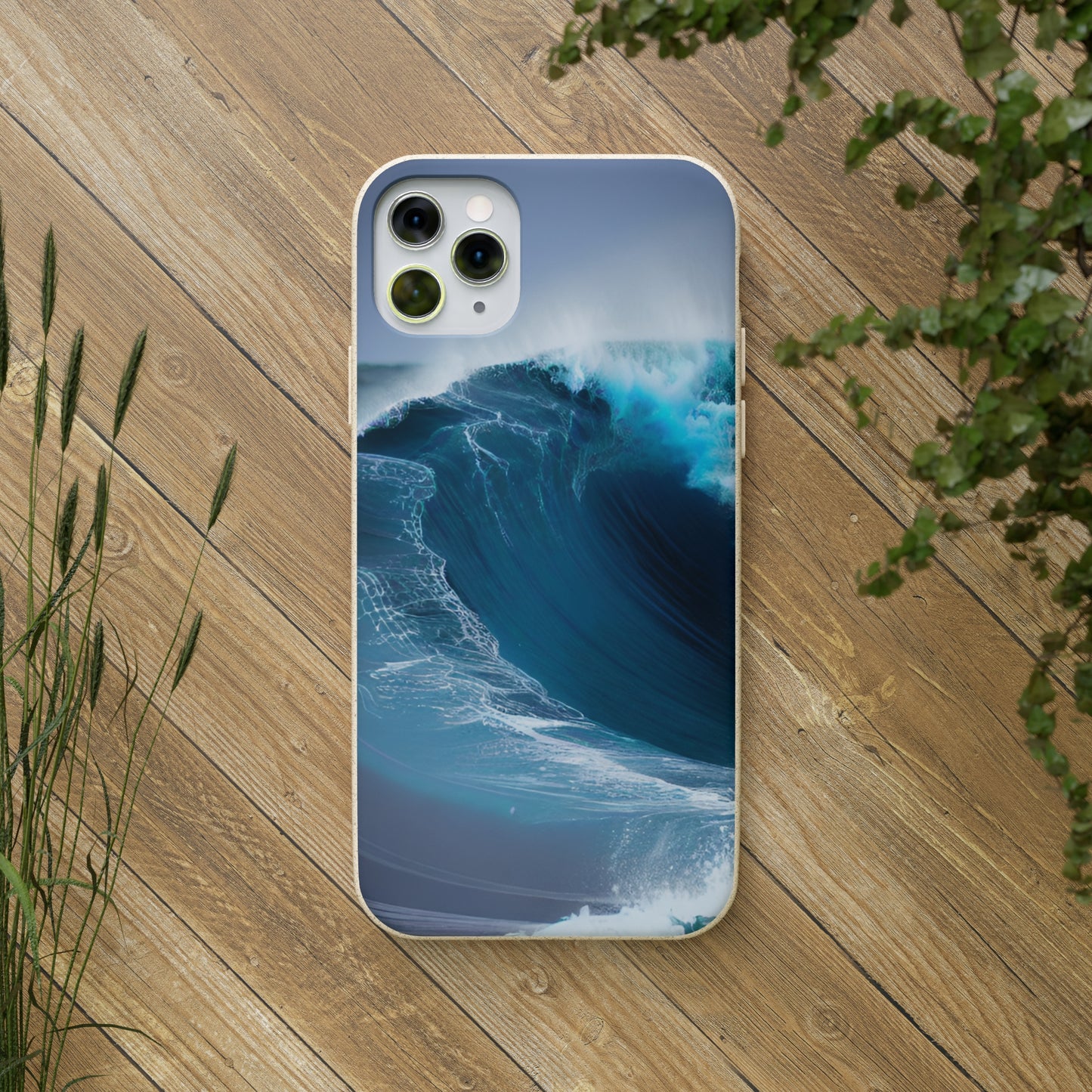 Ocean Wave Biodegradable Phone Case