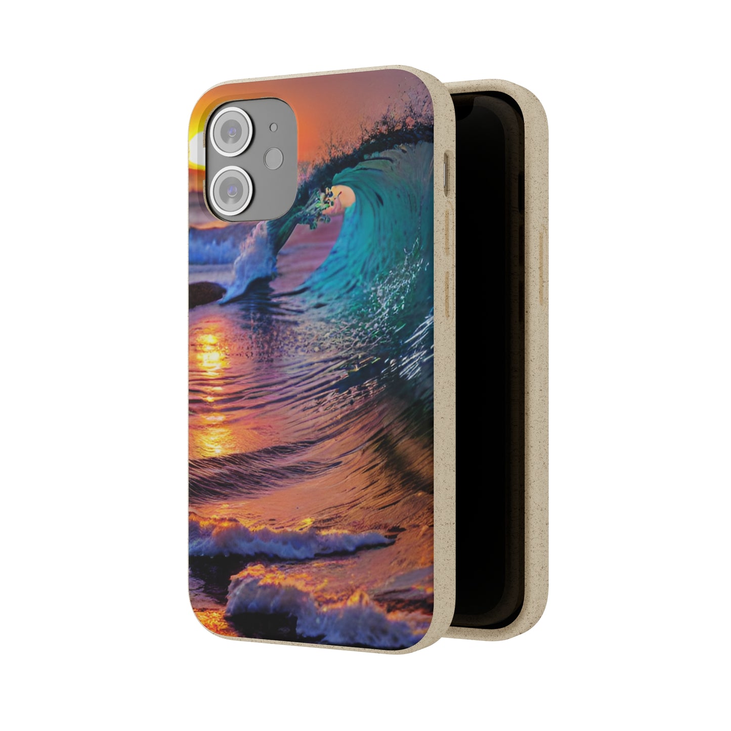 Ocean Waves 3 Biodegradable Phone Case