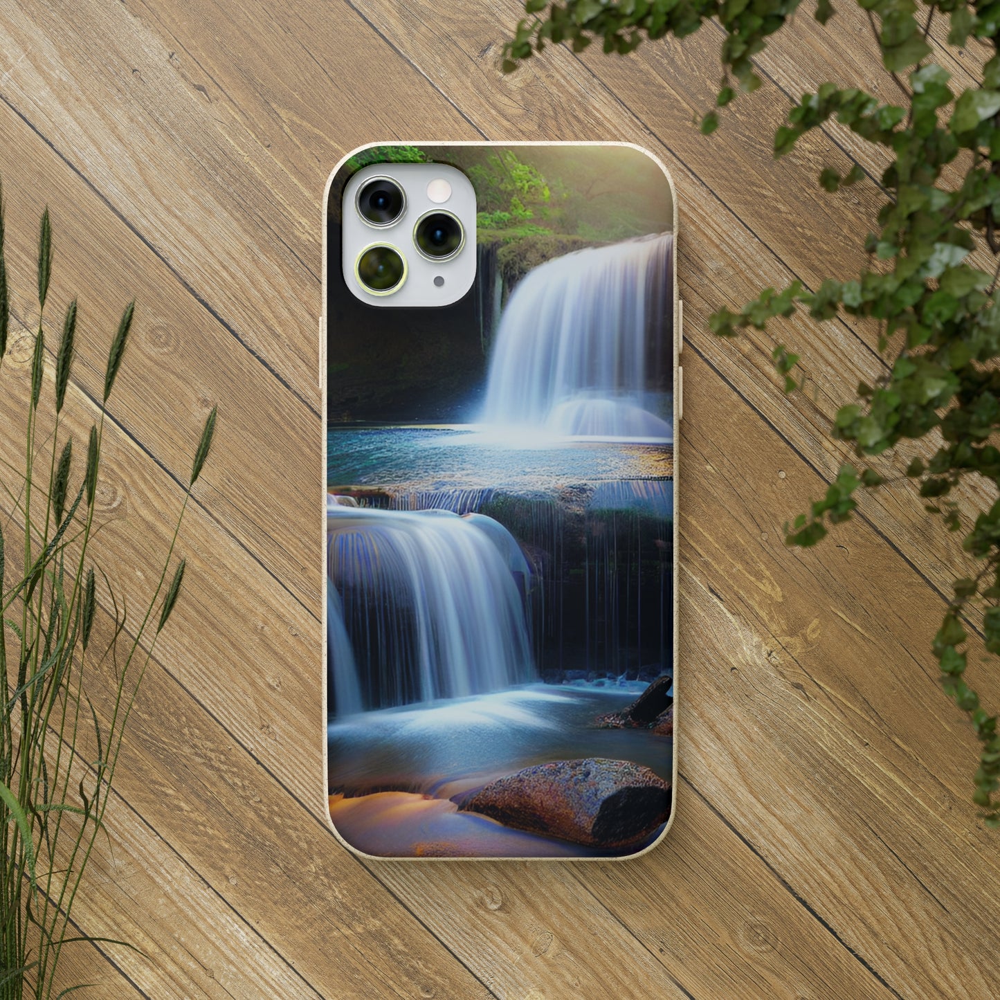 Waterfall View Biodegradable Phone Case