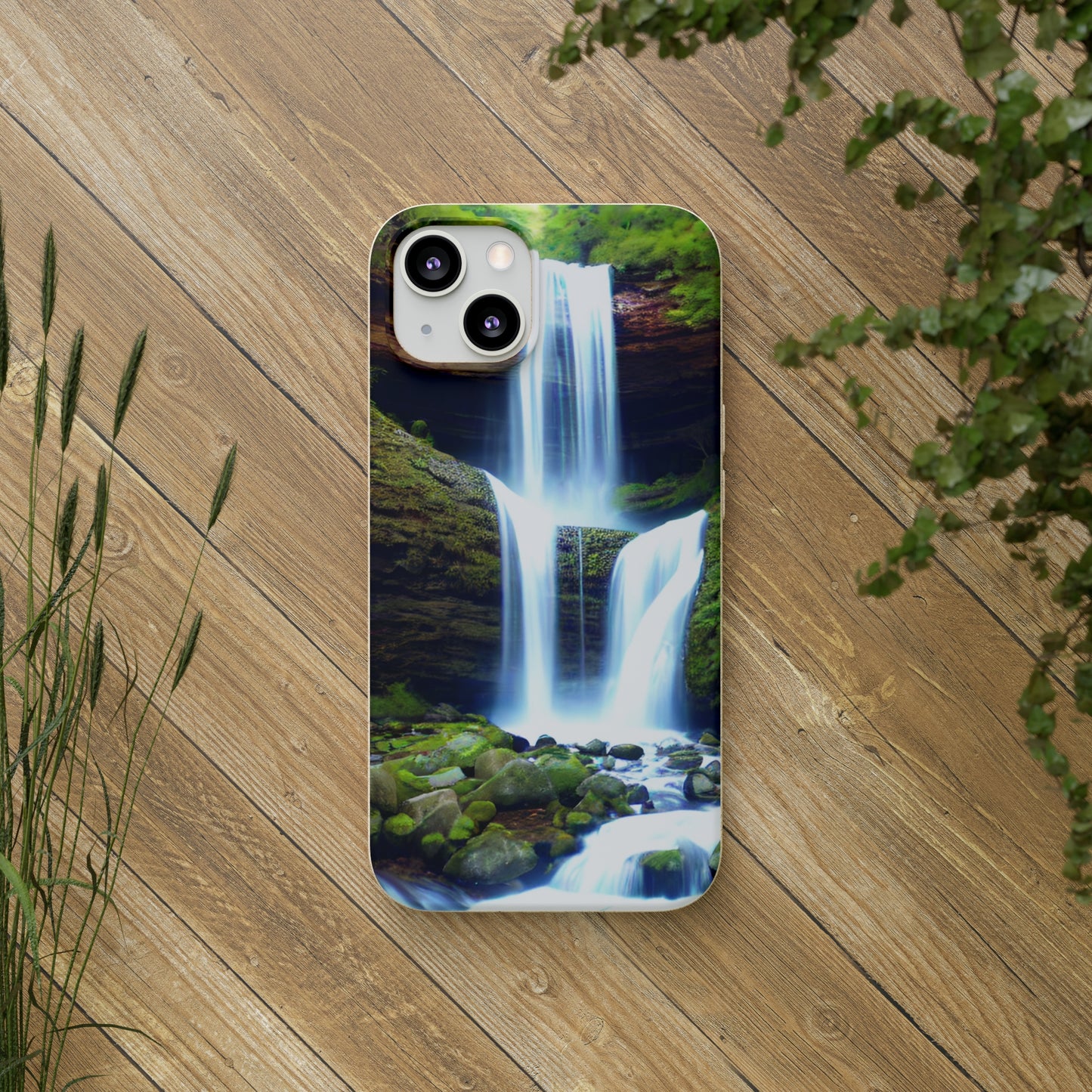 Waterfall 2 Biodegradable Phone Case