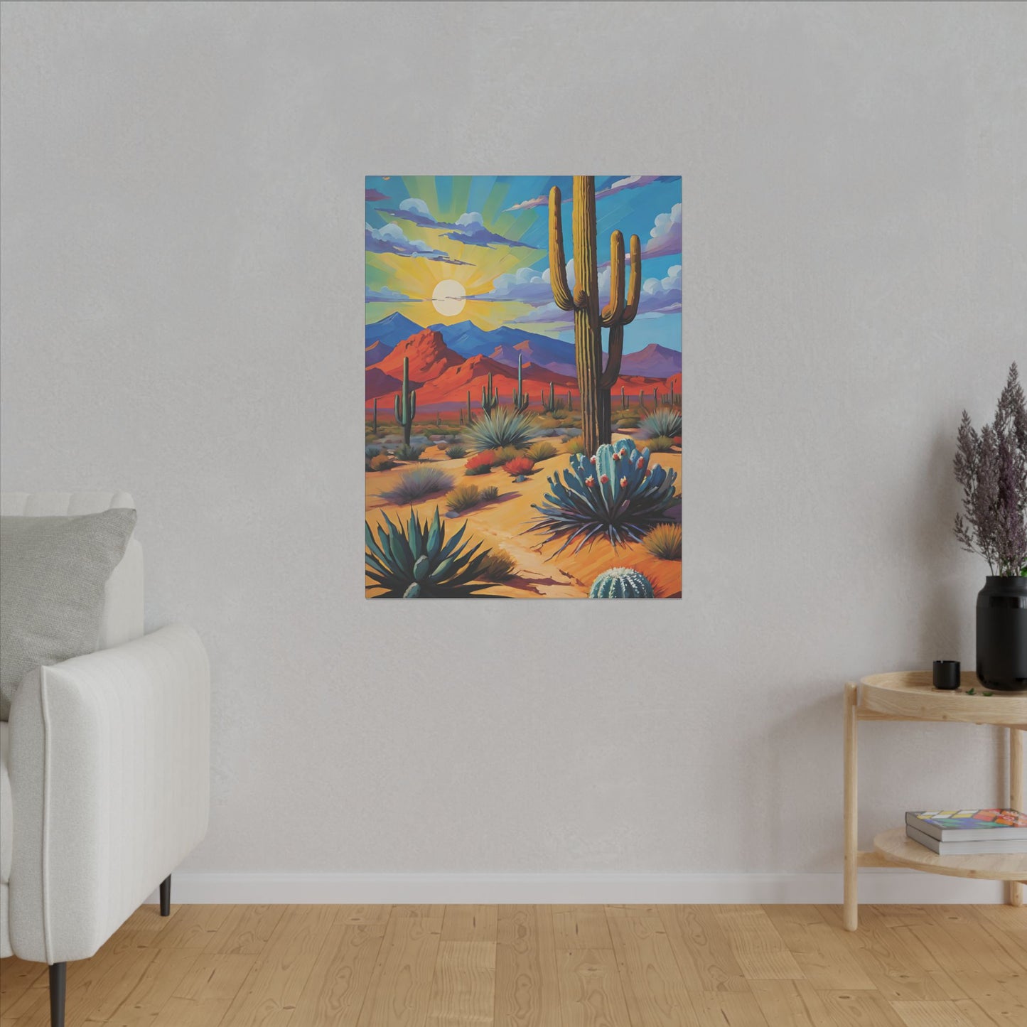 Canvas Wall Art - Desert Landscape